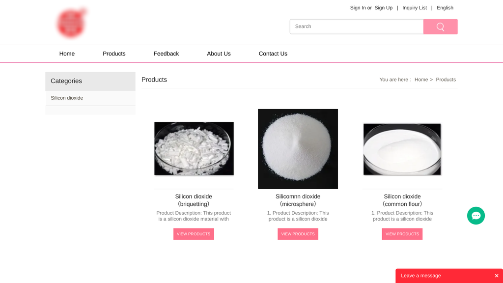 Chemical Products