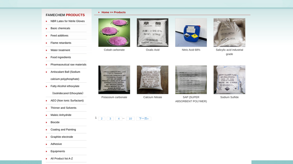 Chemical Products