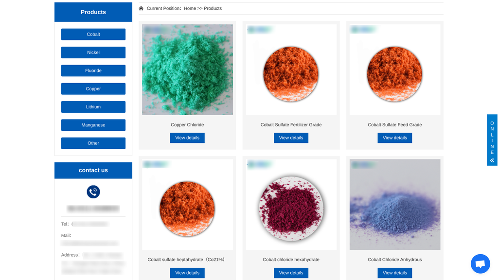 Chemical Products